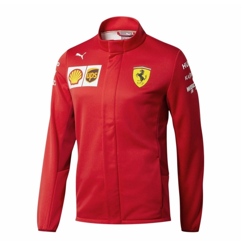 PUMA Ferrari Team Rosso Corsa Softshell Jacket